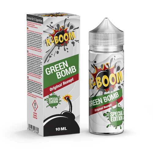 K-Boom - Green Bomb - 10ml (Longfill) // Steuerware