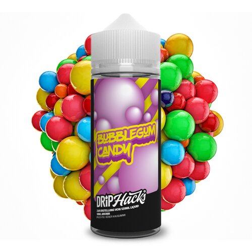 Drip Hacks - Bubblegum Candy - 10ml Aroma (Longfill) //...