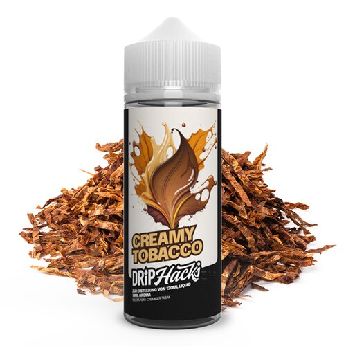 Drip Hacks - Creamy Tobacco - 10ml Aroma (Longfill) //...