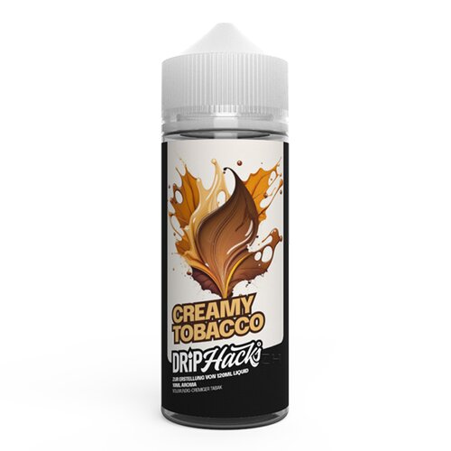 Drip Hacks - Creamy Tobacco - 10ml Aroma (Longfill) // Steuerware