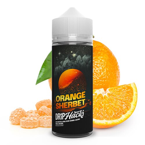 Drip Hacks - Orange Sherbet - 10ml Aroma (Longfill) // Steuerware