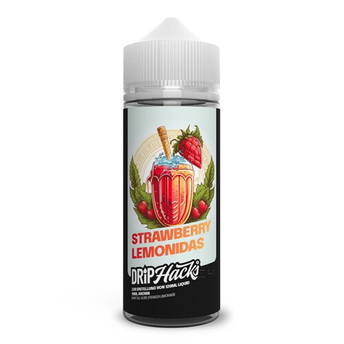 Drip Hacks - Strawberry Lemonidas - 10ml Aroma (Longfill)...