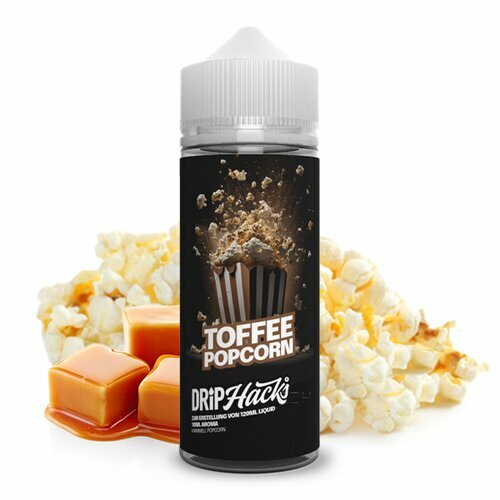 *NEU* Drip Hacks - Toffee Popcorn - 10ml Aroma (Longfill)...