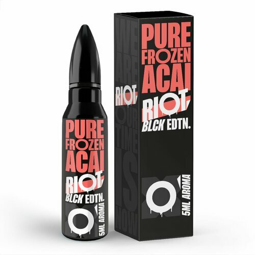 *NEU* Riot Squad - BLCK Edition - Pure Frozen Acai - 5ml Aroma (Longfill) // Steuerware