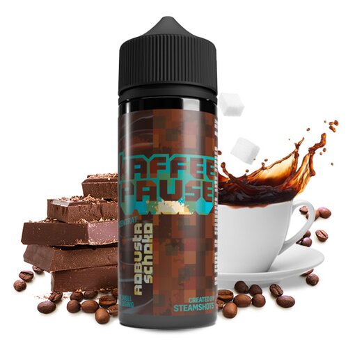 Kaffeepause - Robusta Schoko - 10ml Aroma (Longfill) // Steuerware
